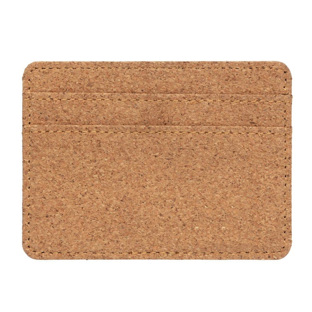 Branded Cork secure RFID slim wallet