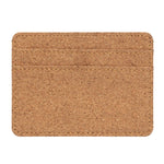 Branded Cork secure RFID slim wallet