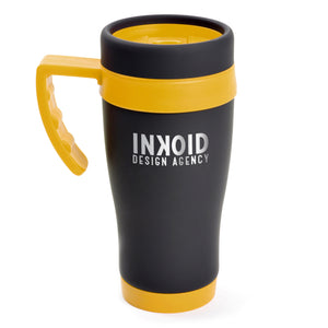 Oregon Matt Black Travel Mug