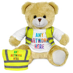 Printed 25cm Elizabeth Bear Hi Vis