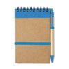 A6 recycled notepad with pen