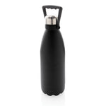 Branded RCS Recycled stainless steel large vacuum bottle 1.5L