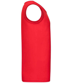 Fruit of the Loom Athletic Vest Red