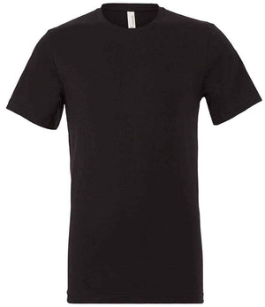 Canvas Unisex Crew Neck T-Shirt Vintage Black