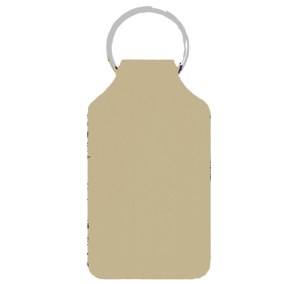 Branded Long Square Shaped Keyfob