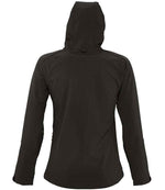 SOL'S Ladies Replay Hooded Soft Shell Jacket Black