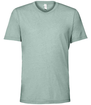 Canvas Unisex Tri-Blend T-Shirt Dusty Blue Tri-Blend