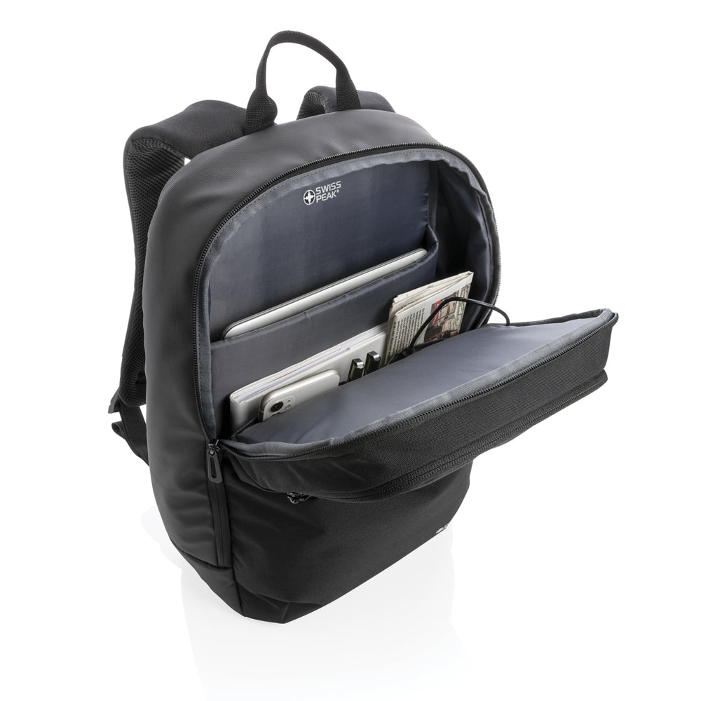 Branded Swiss peak convertible travel backpack PVC free