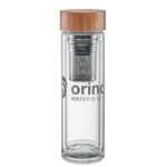 Double wall glass bottle 420ml