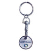 Branded Trolley Coin Keyring - Printed