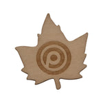 Branded Wooden Badge (50mm)