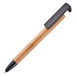 PHONE-UP BAMBOO ball pen with trim