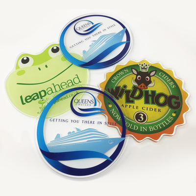 Temperature Gauge Card with Optional Two-Sided Print - No Fixings