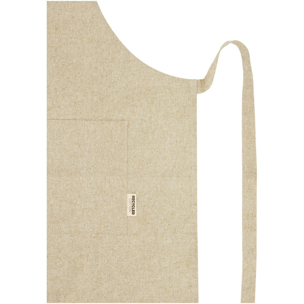 Branded Pheebs 200 g/m² recycled cotton apron