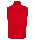 SOL'S Unisex Factor Recycled Micro Fleece Bodywarmer Red