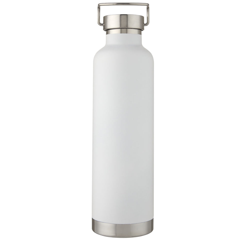 Branded Thor 1 L copper vacuum insulated water bottle