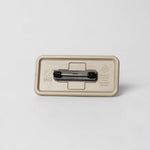 Reusable Name Badge - Low Window - Safety Pin