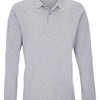 SOL'S Unisex Planet Long Sleeve Piqué Polo Shirt