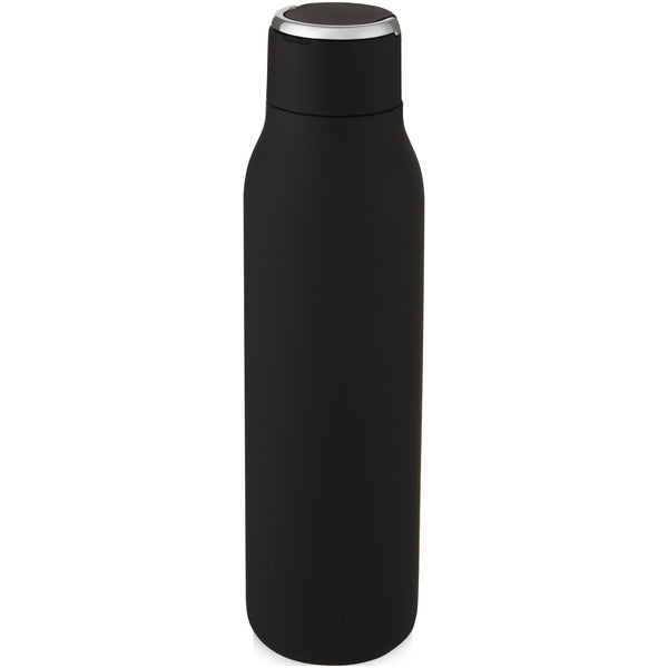 Marka 600 ml copper vacuum insulated bottle with metal loop