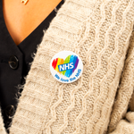 32mm Diameter Button Badge with D Pin