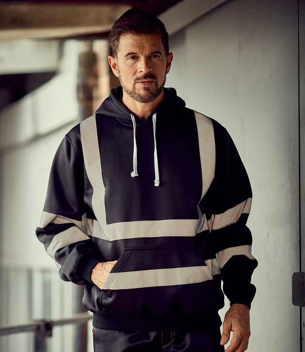 Yoko Hi-Vis Pull Over Hoodie Navy