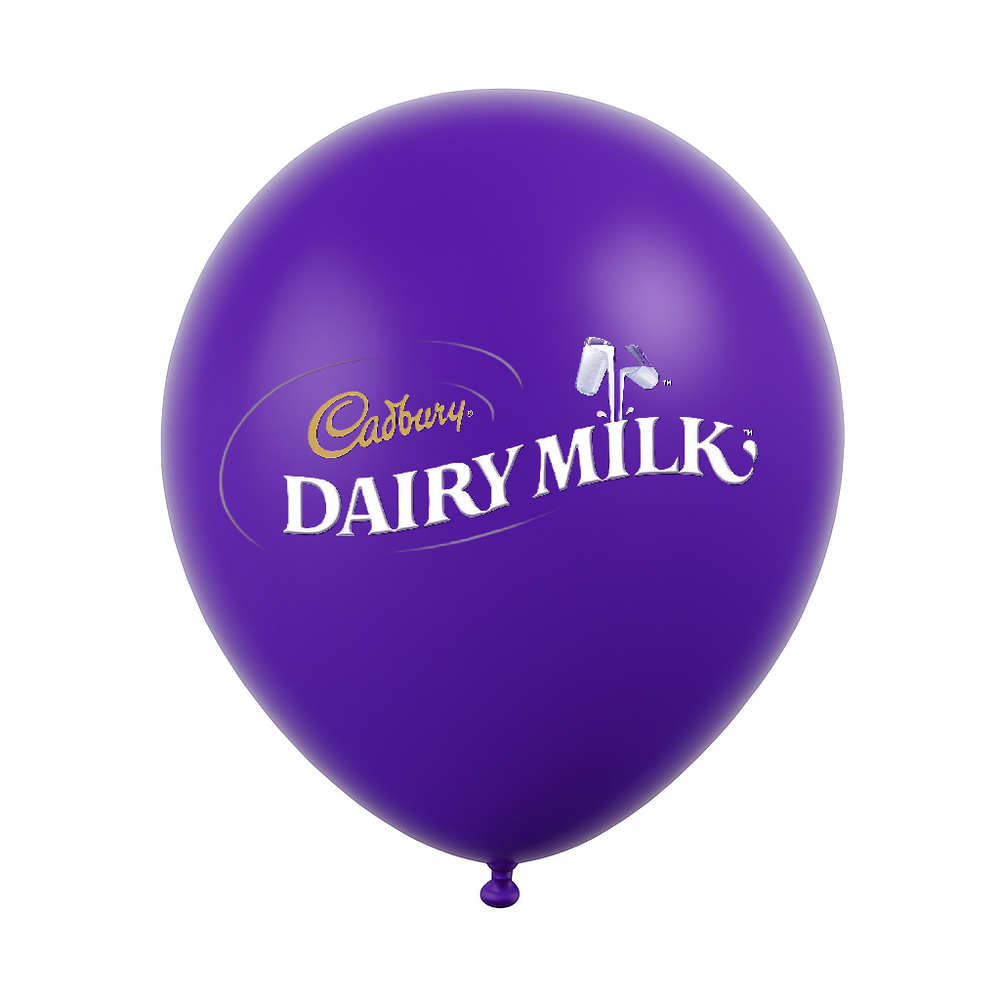 Branded Full Colour Print Biodegradable 12" Latex Balloons
