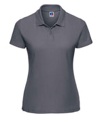 Branded Russell Ladies Classic Poly/Cotton Piqué Polo Shirt