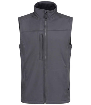 Regatta Flux Soft Shell Bodywarmer Seal Grey/Seal Grey