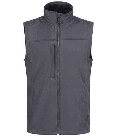 Regatta Flux Soft Shell Bodywarmer Seal Grey/Seal Grey