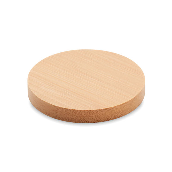 Branded Bamboo bottle opener/ coaster