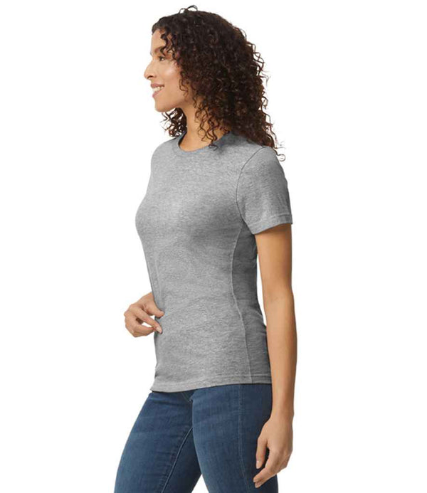 Gildan Ladies SoftStyle® Midweight T-Shirt Sport Grey