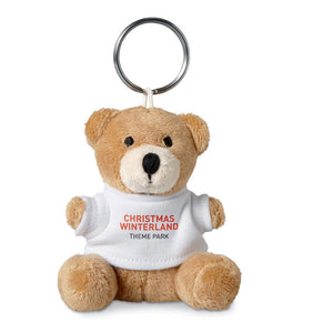 Teddy bear key ring