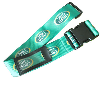 Luggage Strap with Address Tag