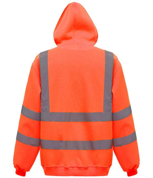Yoko Hi-Vis Pull Over Hoodie Orange