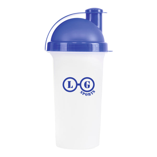 600ml Plastic Shaker Frosted with lid