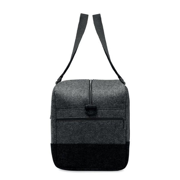Branded RPET felt weekend bag