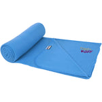 Branded Willow GRS RPET polar fleece blanket