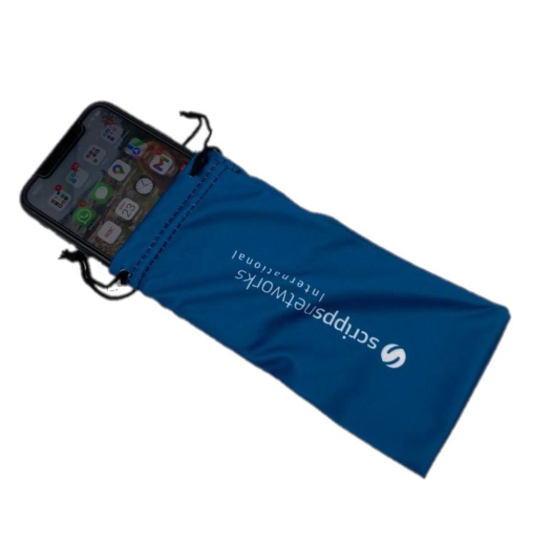 Branded Microfibre Phone Pouch (Large)