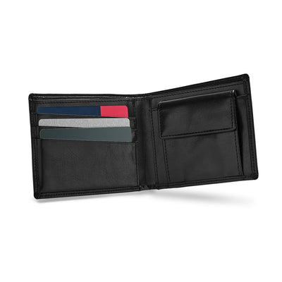 AFFLECK. Leather wallet with RFID blocking