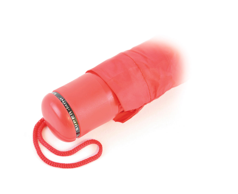 Super Mini 19.5" umbrella with matching sleeve Black