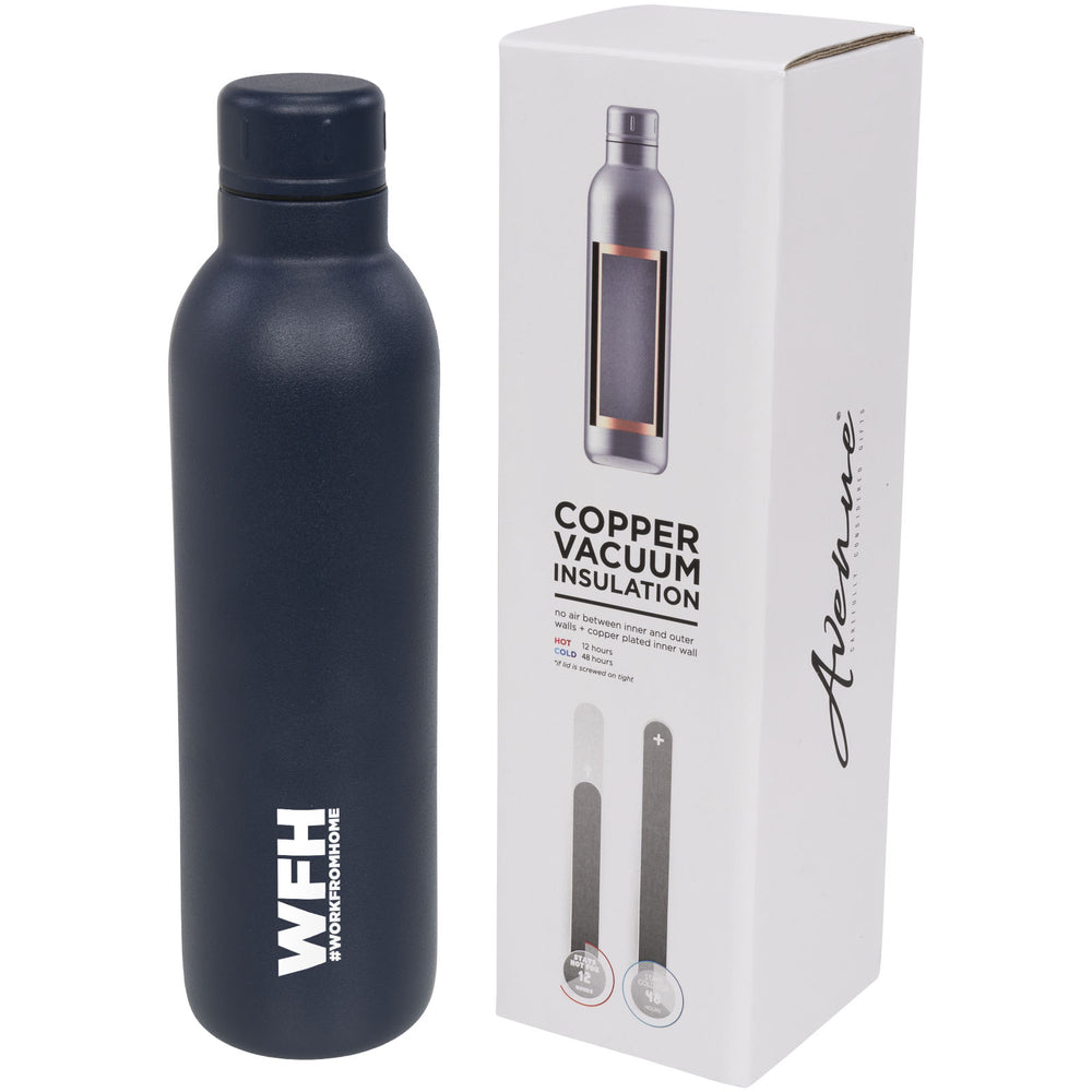 Branded Thor 510 ml copper vacuum insulated water bottle