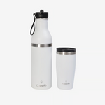 Cupple Stainless Steel Water Bottle with Cup - 525ml