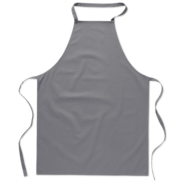 Kitchen apron in cotton Grey
