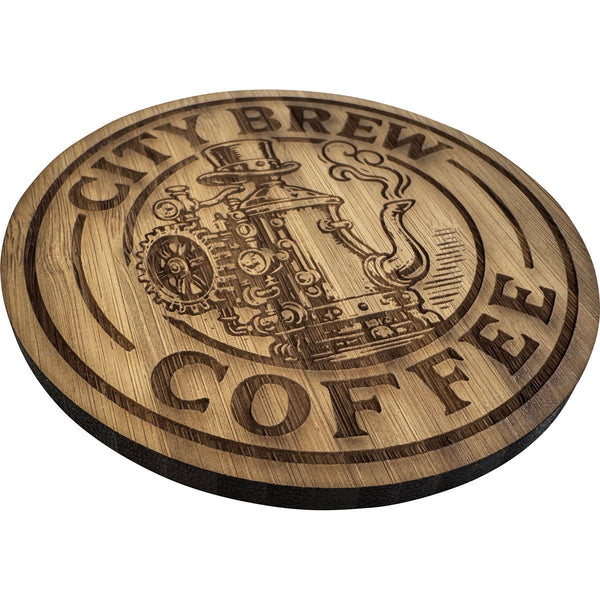 The Zyra - Bamboo coaster (Round)