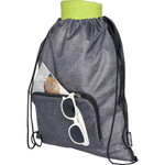 Ash recycled foldable drawstring bag 7L