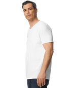 Branded Gildan SoftStyle® V Neck T-Shirt