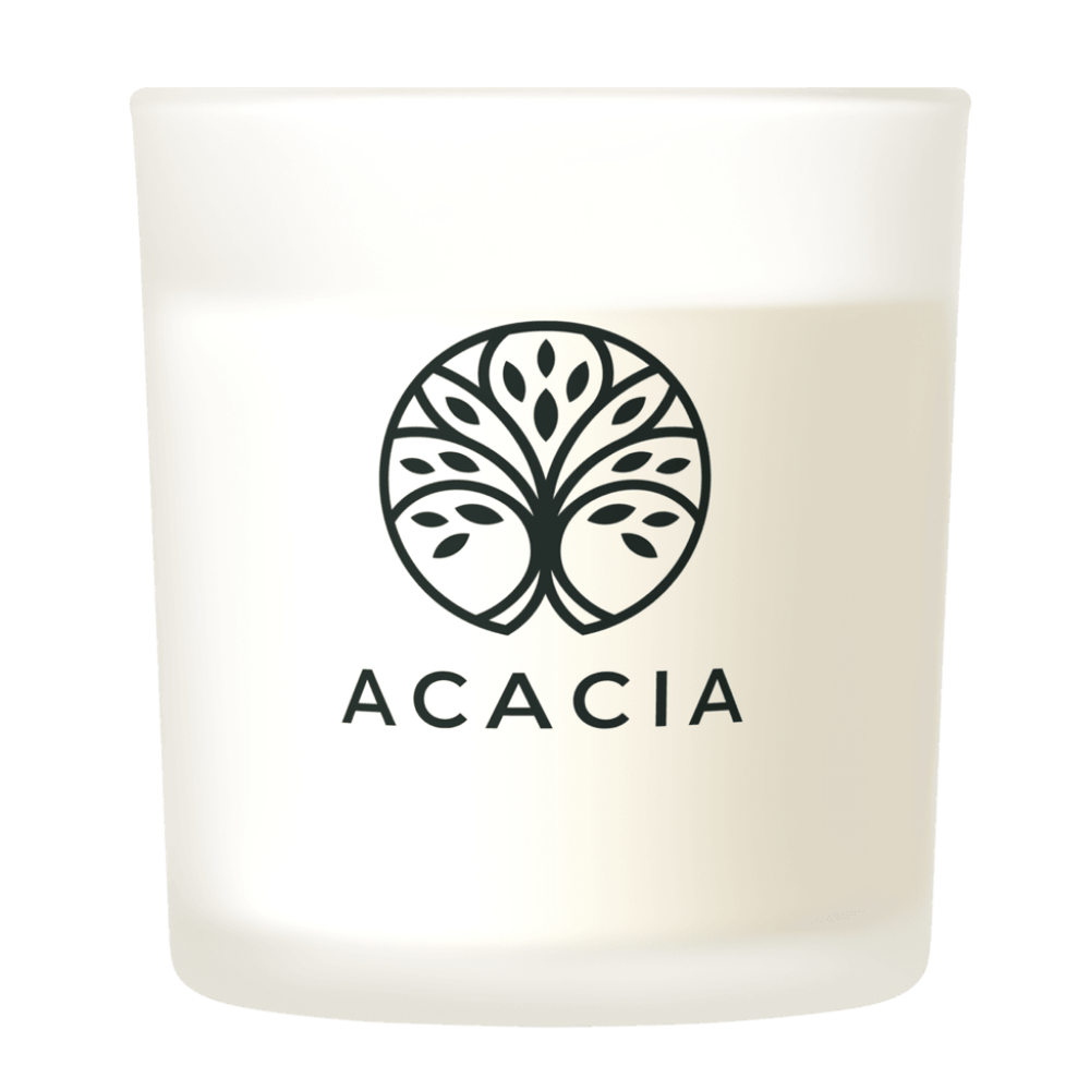 Citrus Scented Glass Candle