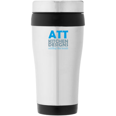 Branded Elwood 410 ml insulated tumbler