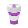 Branded Pocket Cup 355ml collapsible silicone body cup