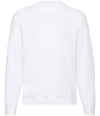 Fruit of the Loom Classic Raglan Sweatshirt White